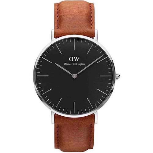 Image of Classic Black Durham rustfri stål quartz Herre ur fra Daniel Wellington, DW00100132